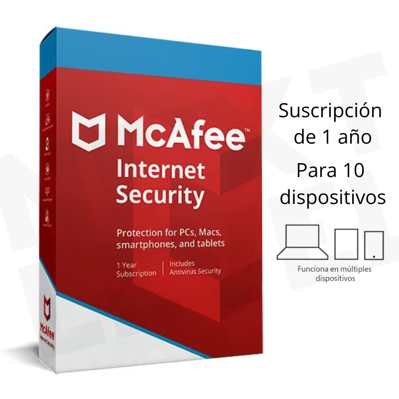 Licencia McAfee Internet Security